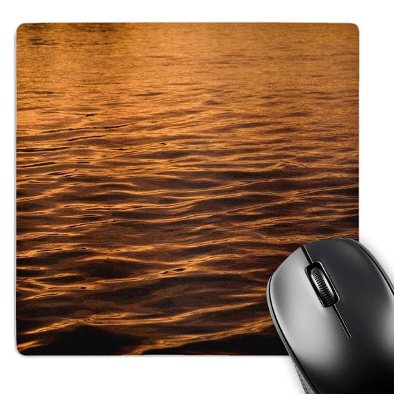3dRose, Ripples on water at sunset, natural pattern - NA05 DPB0019 - Douglas Peebles, MousePad