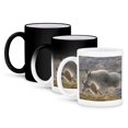 thumbnail image 1 of 3drose, Rocky Mountain Goats Nearing Mount Evans Wilderness Area, Colorado, 11oz Magic Transforming Mug, 1 of 7