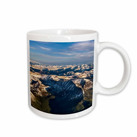 3drose, Rocky Mountains, Bob Marshall Wilderness, Montana Usa - Us27 Cha2720 - Chuck Haney, 15oz Mug