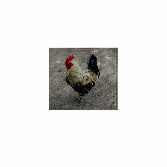3dRose, Rooster, 11x12 Wash Cloth for Face and Body