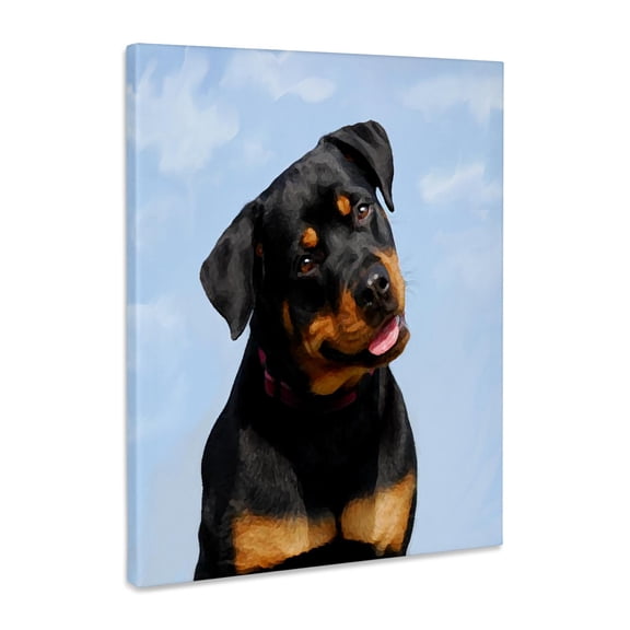 3dRose, Rottweiler, Museum Grade Canvas Wrap 8x10