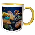 thumbnail image 1 of 3drose, Salt Water Aquarium, Vitu Levu, Fiji - Oc01 Dpb0398 - Douglas Peebles, 11oz Two-tone Yellow Mug, 1 of 6
