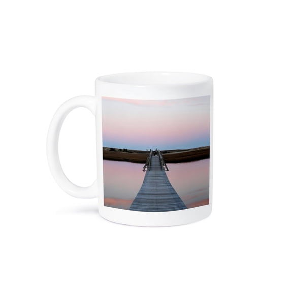 3dRose, Sandwich Boardwalk, Cape Cod, Massachusetts, USA, 11oz Mug