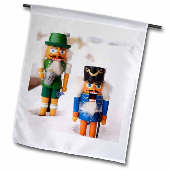 3dRose, Santa Fe, New Mexico, USA. Holiday decor - US32 JMR0963 - Julien McRoberts, 12 x 18 inch Garden Flag