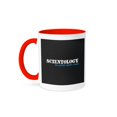 thumbnail image 1 of 3dRose, Scientology, We Accept Credit Cards, 15oz Two-Tone Red Mug, 1 of 7