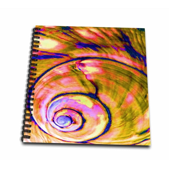 3dRose, Sea Shell Dreams, Mini Notepad 4 x 4 inch