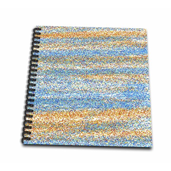 3dRose, Sea and Surf Abstract, Memory Book 12 x 12 inch