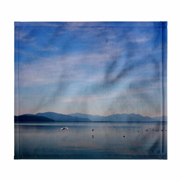 3dRose, Seagulls on Koycegiz Lake, 11x12 Wash Cloth for Face and Body