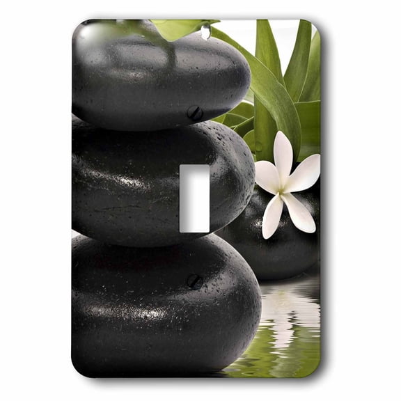 3dRose, Serenity in Stacked Stones, single toggle switch