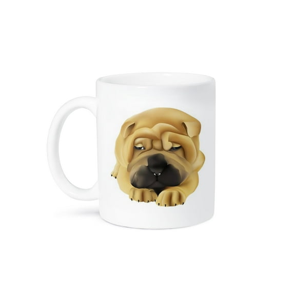 3dRose, Shar Pei Doggie, 11oz Mug