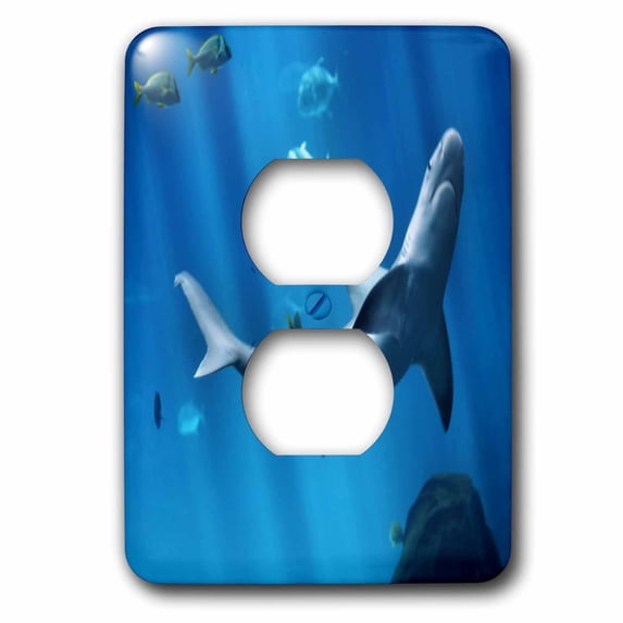 3dRose, Shark Closeup, 2 plug outlet cover