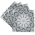 thumbnail image 1 of 3drose, Sheet Music Abstract Mandala Pattern 2, Set of 4 Ceramic Tile Coasters, 1 of 7