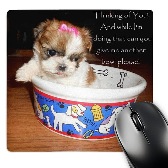 3dRose, Shih Tzu Puppy Thinking of You, MousePad