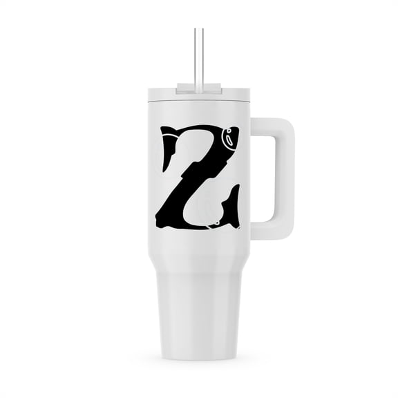 Simple Image Of Letter Z, 30oz Tumbler