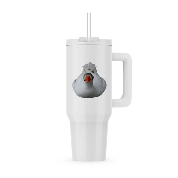 Sitting Duck Fun Farm Animal Cut Out, 30oz Tumbler