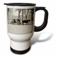 thumbnail image 1 of 3drose, Snow Blizzard in Central Park Manhattan New York City, 14oz Stainless Steel Travel Mug, 1 of 3