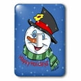 thumbnail image 1 of 3dRose, Snowman Head, single toggle switch, 1 of 1