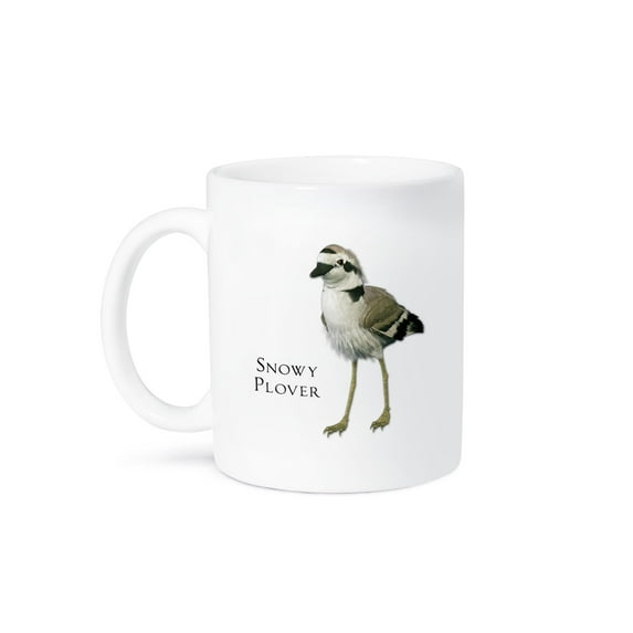 3dRose, Snowy Plover Shorebird, 15oz Mug
