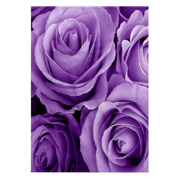 3dRose, Soft lilac purple poses bouquet , 22x30 Bath Hand Pool Towel