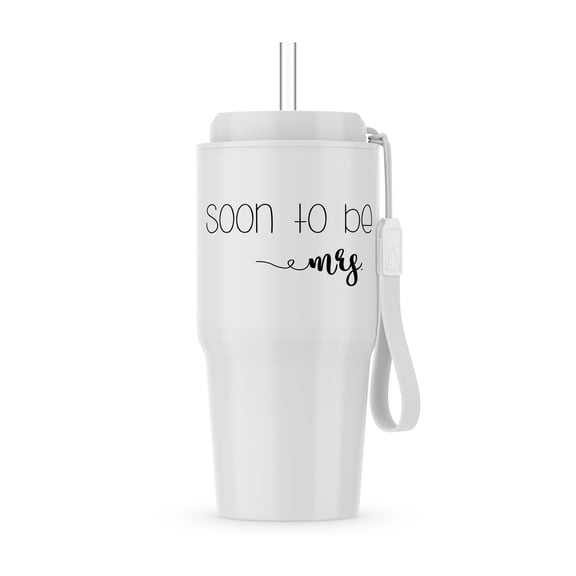 Soon To Be Mrs Engagement Quote, 20oz Tumbler