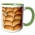 thumbnail image 1 of 3drose, Sourdough Bread Rolls, Cooked in the Bakers Laboratory, Italy., 15oz Two-tone Green Mug, 1 of 6
