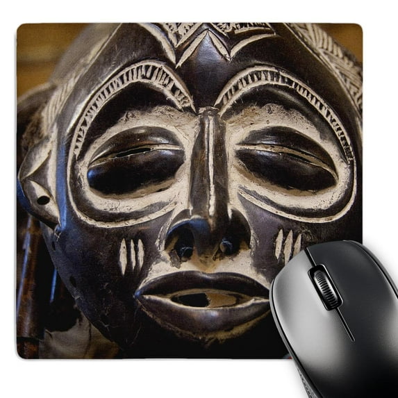 3dRose, South Africa, Durban, Zulu tribe mask-AF42 CMI0179 - Cindy Miller Hopkins, MousePad