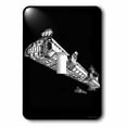 thumbnail image 1 of 3dRose, Spaceship, single toggle switch, 1 of 1