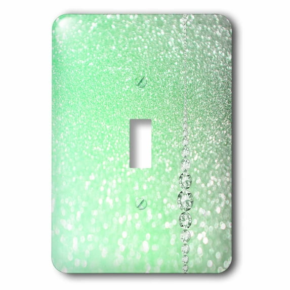 3dRose, Sparkling Mint Green Luxury Elegant Mermaid Glitter Effect Art ...