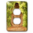 thumbnail image 1 of 3dRose Sri Lanka, Anuradhapura, large Buddha statue-AS33 ECL0003 - Ellen Clark - 2 Plug Outlet Cover (lsp_70821_6), 1 of 1