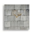 thumbnail image 1 of 3dRose, Stacked Cement Cinder Block Brick Wall, 10x10 Wall Clock, 1 of 7