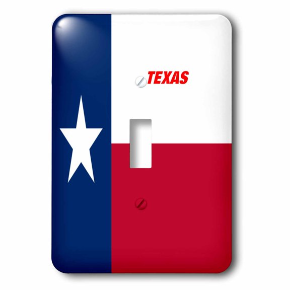 3dRose, State Flag Of Texas, single toggle switch