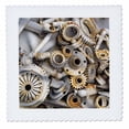 thumbnail image 1 of 3dRose, Steampunk Rusty Parts, 6x6 inch quilt square, 1 of 1