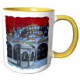 thumbnail image 1 of 3drose, Sultan Ahmed Mosque - Istanbul, Islamic, Sultan Ahmed Mosque, Mosque, Sultanahmet Camii, Blue Mosque, 15oz Two-tone Yellow Mug, 1 of 6