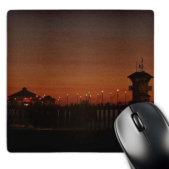 3dRose, Sunset by California Pier, MousePad