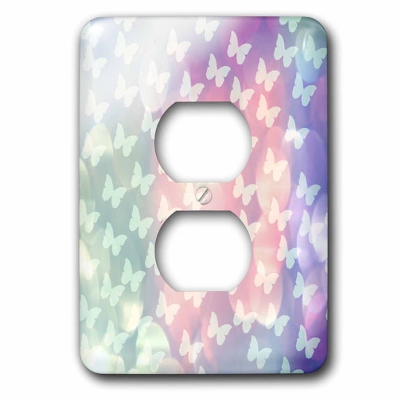 3dRose, Surreal Butterflies - Nature Inspired Art, 2 plug outlet cover