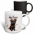thumbnail image 1 of 3drose, Sweet Affenpinscher Dog with Falling Autumn Leaves Thanksgiving, 11oz Magic Transforming Mug, 1 of 7