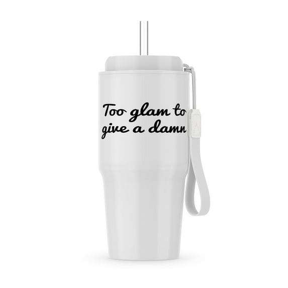 Too Glam To Give A Damn, 20oz Tumbler