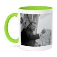 thumbnail image 1 of 3dRose, Teddy Roosevelt The Bull Moose , 11oz Two-Tone Green Mug, 1 of 3