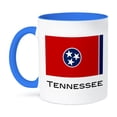 thumbnail image 1 of 3dRose, Tennessee State Flag, 15oz Two-Tone Blue Mug, 1 of 3