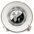 thumbnail image 1 of 3dRose, Territories Quarter Guam, 8 inch Porcelain Plate, 1 of 1