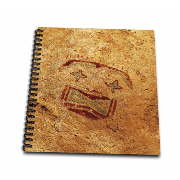 3dRose, Texas, Hueco Tanks SP, Pictograph art - US44 BJA0206 - Jaynes Gallery, Mini Notepad 4 x 4 inch