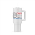 thumbnail image 1 of Text Ctu Chengdu, China, Coordinates. Around The World By Air, 30oz Tumbler, 1 of 7