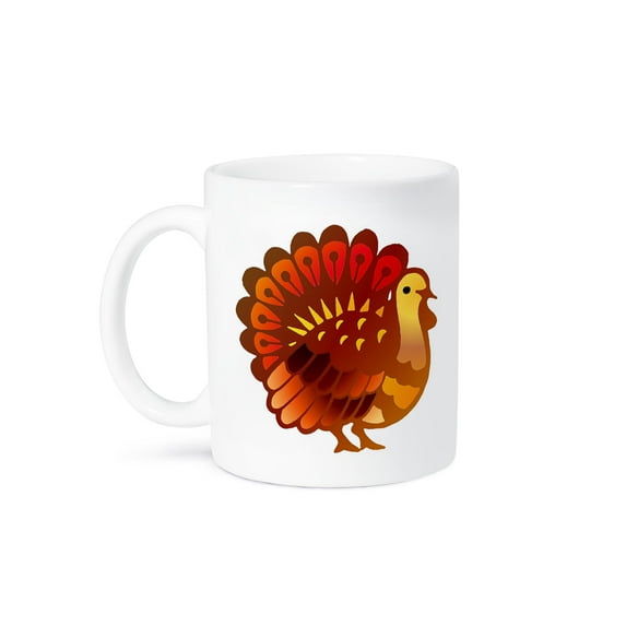 3dRose, Thanksgiving Turkey, 11oz Mug