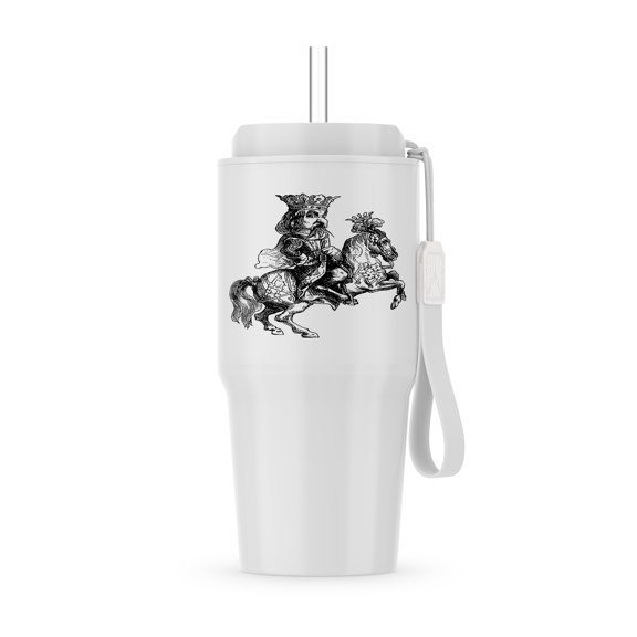 The Alchemist Demon In The Guise Of A Young Soldier Cut Out, 20oz Tumbler