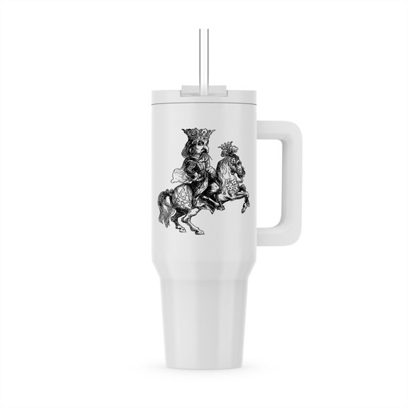 The Alchemist Demon In The Guise Of A Young Soldier Cut Out, 30oz Tumbler