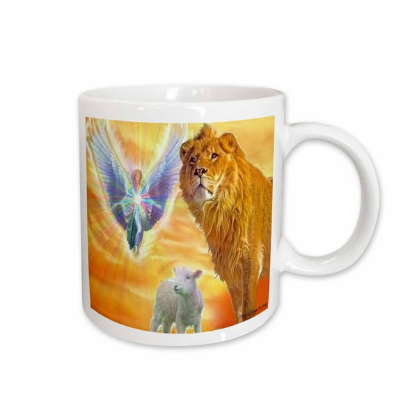 3drose, the Lamb of God, 11oz Mug