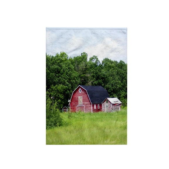 3dRose, The Old Red Barn, 15x22 Hand Towel