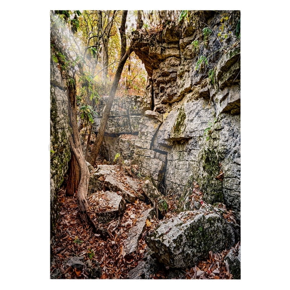 3dRose, The Stone Cut Formations in Monte Sano State Park, 22x30 Bath Hand Pool Towel