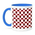 thumbnail image 1 of 3dRose, The flag and Coat of Arms of the Republic of Albania make a colorful patriotic Albanian pattern, 15oz Two-Tone Blue Mug, 1 of 7