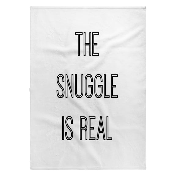 3dRose, The snuggle is real, 22x30 Bath Hand Pool Towel